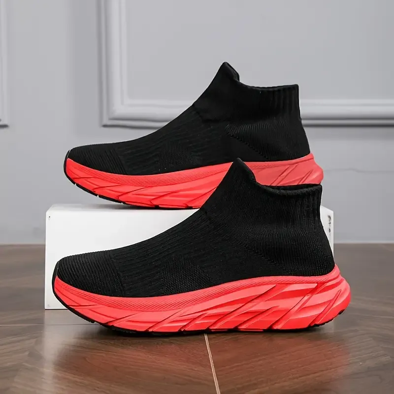 Men's and Women's Warm Plush Lining Slip-On Sneakers Chunky Shoes