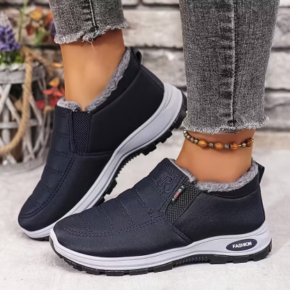[Copy]Women's Warm & Lightweight Plush Lined Interior Non-Slip Winter Slip-On Boots