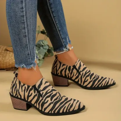 Women's Fashion Elegant Slip-On Shoes All-Season Everyday & Special Occasion Footwear