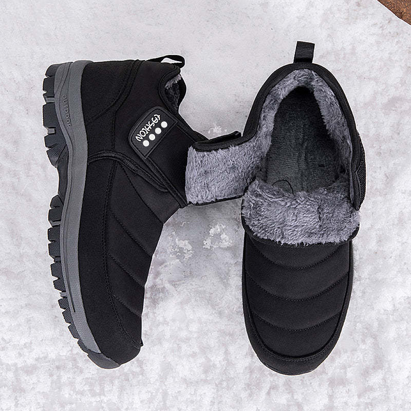 Men’s and Women's Fur-Lined Snow Arch Support Waterproof & Non-Slip Boots