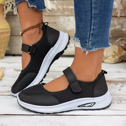 Women' Breathable Comfortable Slip-On Sneakers Driving/Lookout/Shopping Footwear for Casual Attire