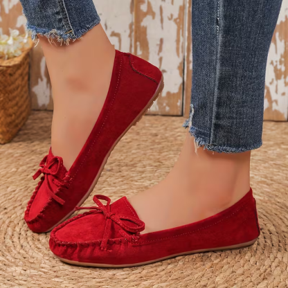 Women's Comfortable And Lightweight Bows Flat Shoes