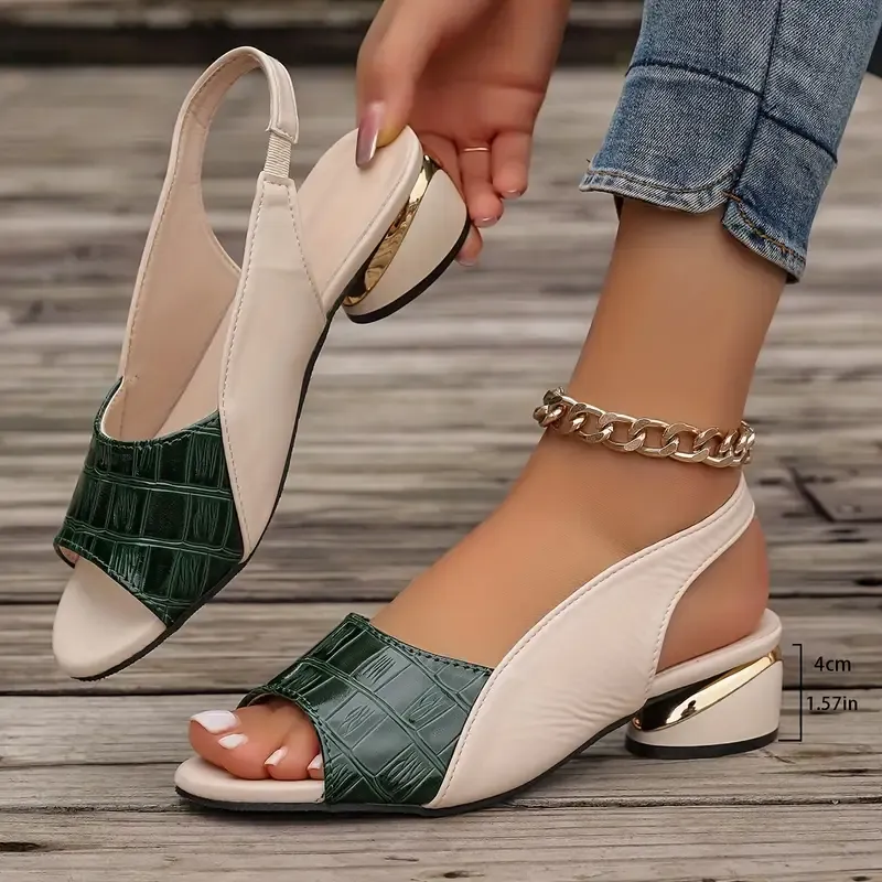 Women's Stylish Comfortable Chunky Heel Sandals