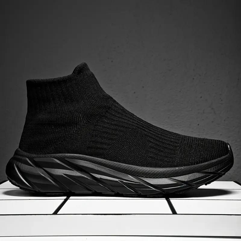 Men's and Women's Warm Plush Lining Slip-On Sneakers Chunky Shoes