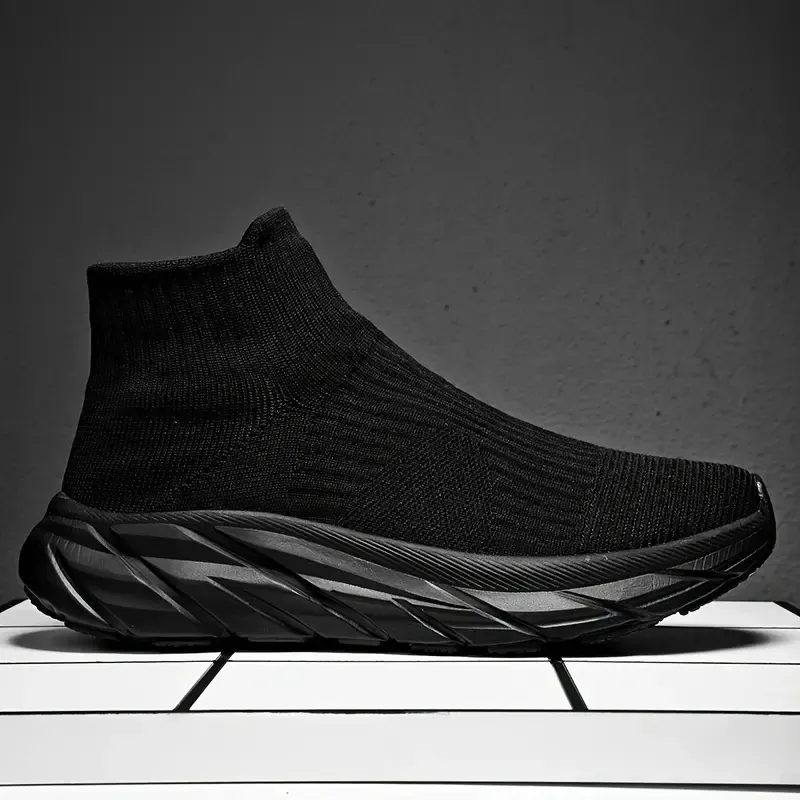 Men's and Women's Warm Plush Lining Slip-On Sneakers Chunky Shoes