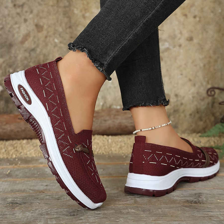 Women's Breathable & Non-Slip Arch Support Athletic Shoes Orthopedic Sneakers