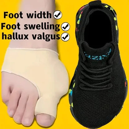 Plus-Size Wide Toe Box Lightweight&Breathable Sneakers Walking Shoes