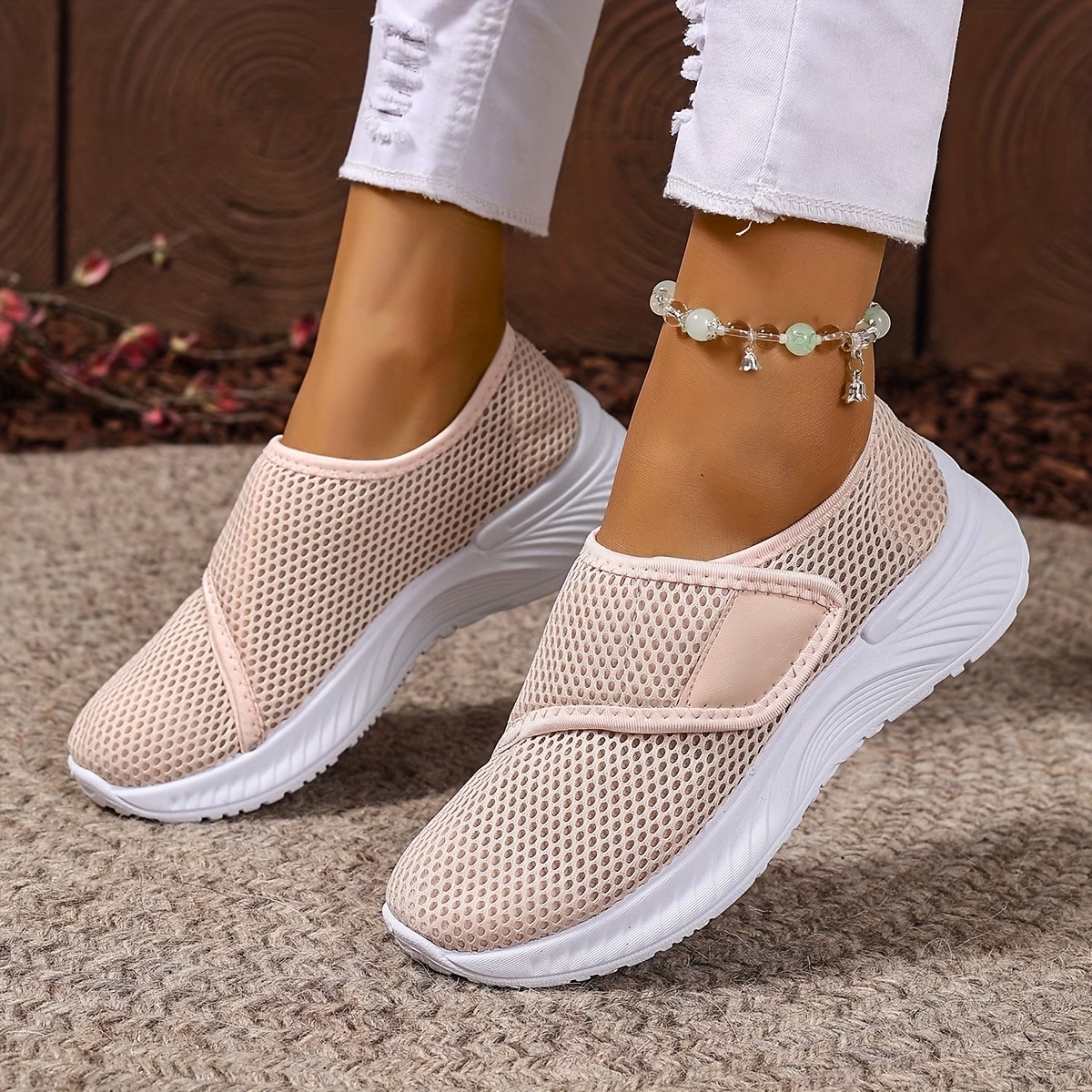 Women's Breathable & Adjustable Orthopedic Sneakers Running Shoes for Wide/Swollen Feet