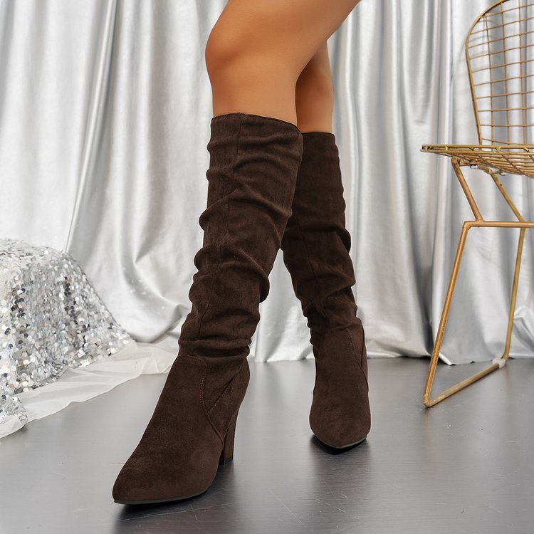 Women's Stylish Elegant Versatile Knee-High Boots for Home, Business, Casual Wear, Beach, Vacation, Parties & Weddings