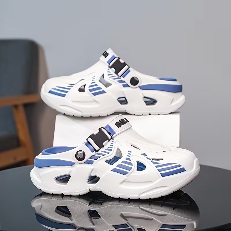 Women's Trendy Breathable Height-Increasing Slides Thick-Soled Sandals Beach Shoes