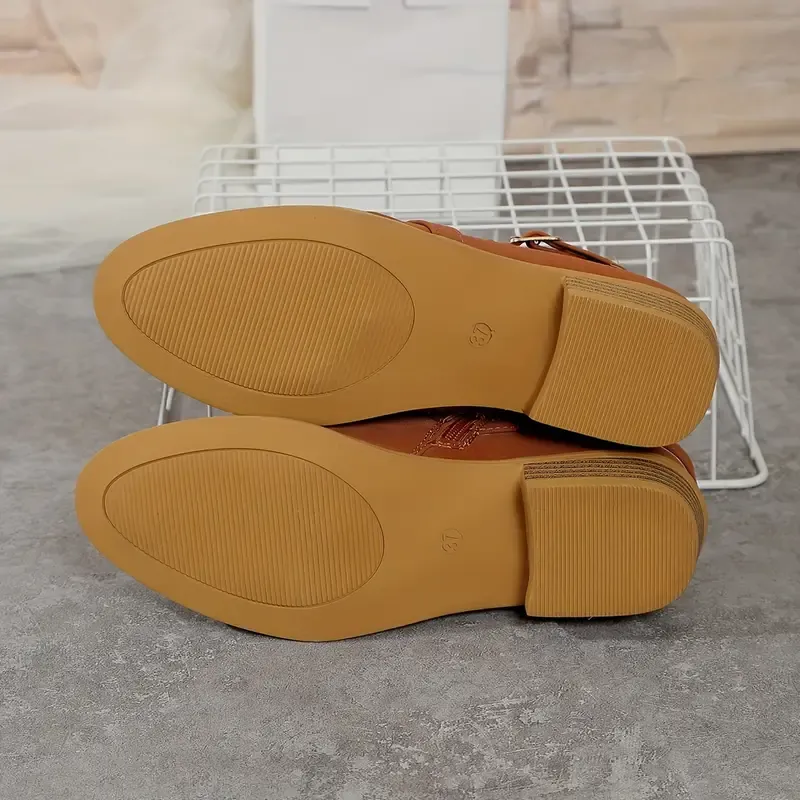 Women's Fashion & Versatile High-End Bullet Style Autumn/Winter Ankle Boots