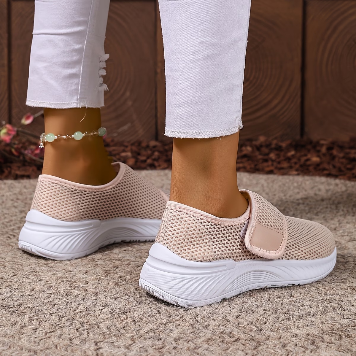 Women's Breathable & Adjustable Orthopedic Sneakers Running Shoes for Wide/Swollen Feet