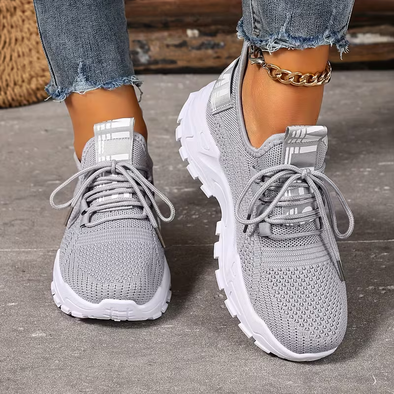 Women's Breathable & Lightweight Cushioned Sole Slip-On Sneakers