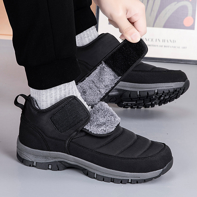 Men’s and Women's Fur-Lined Snow Arch Support Waterproof & Non-Slip Boots