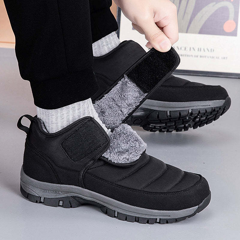 Men’s and Women's Fur-Lined Snow Arch Support Waterproof & Non-Slip Boots