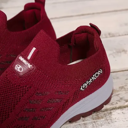 Women's New Comfortable & Breathable Slip-On Walking Shoes Sneakers