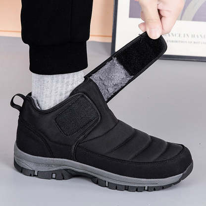 Men’s and Women's Fur-Lined Snow Arch Support Waterproof & Non-Slip Boots