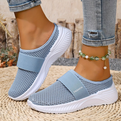 Women's Comfortable Breathable Slip-On Sneakers Sandals for Travel & Summer Outings