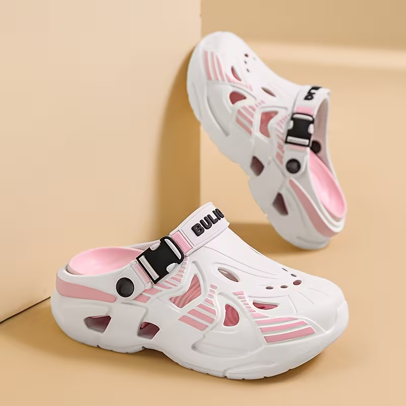 Women's Trendy Breathable Height-Increasing Slides Thick-Soled Sandals Beach Shoes