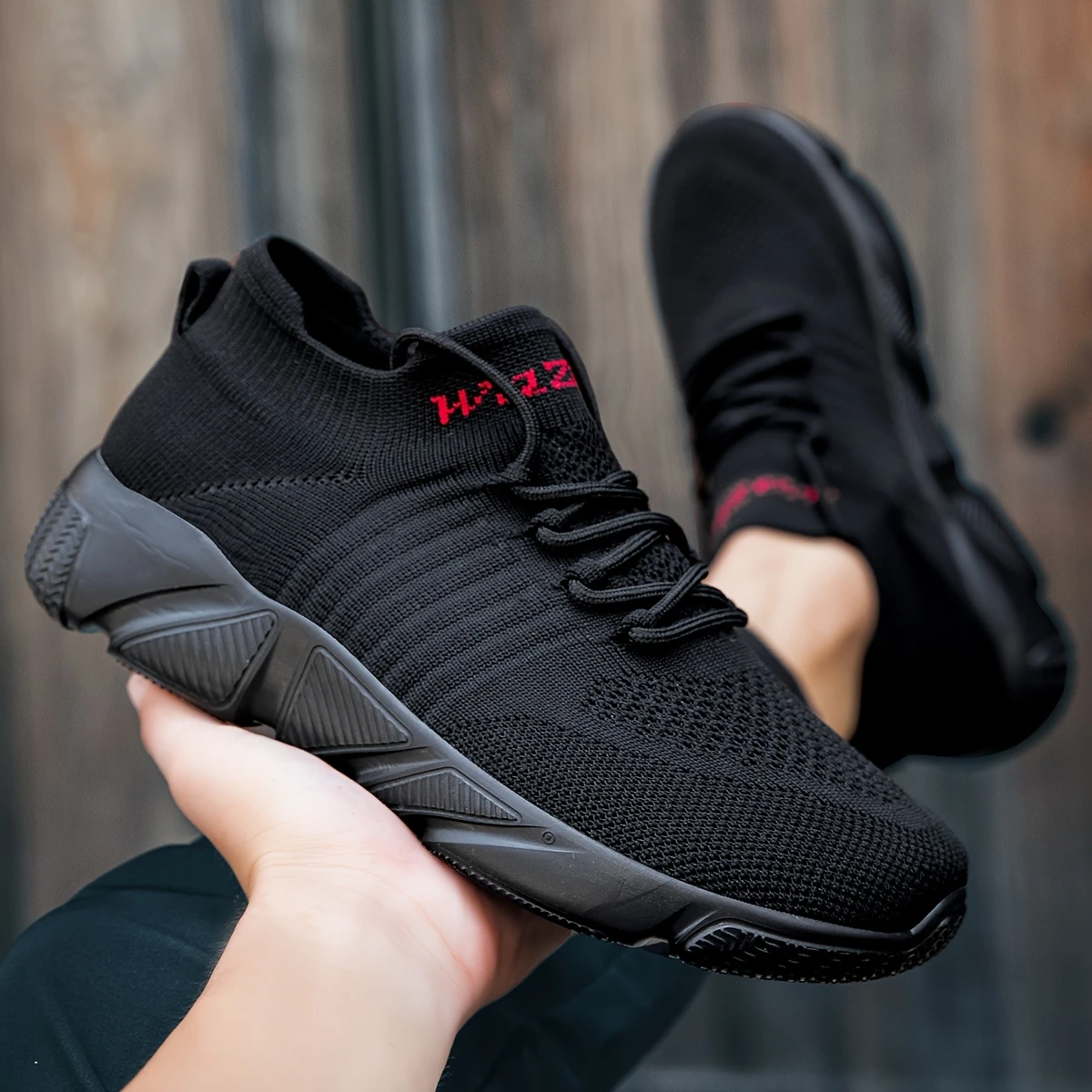 Plus-Size Wide Toe Box Lightweight&Breathable Sneakers Walking Shoes