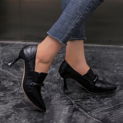 [Copy]Women's Glitter Bowknot Decor High Heel Boots