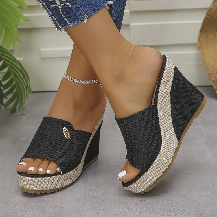 Women's Fashionable Platform Wedge Sandals Orthopedic Shoes