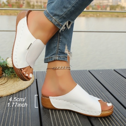 Women's Stylish Comfortable Arch Support Slip-On Sandals Outdoor Slippers
