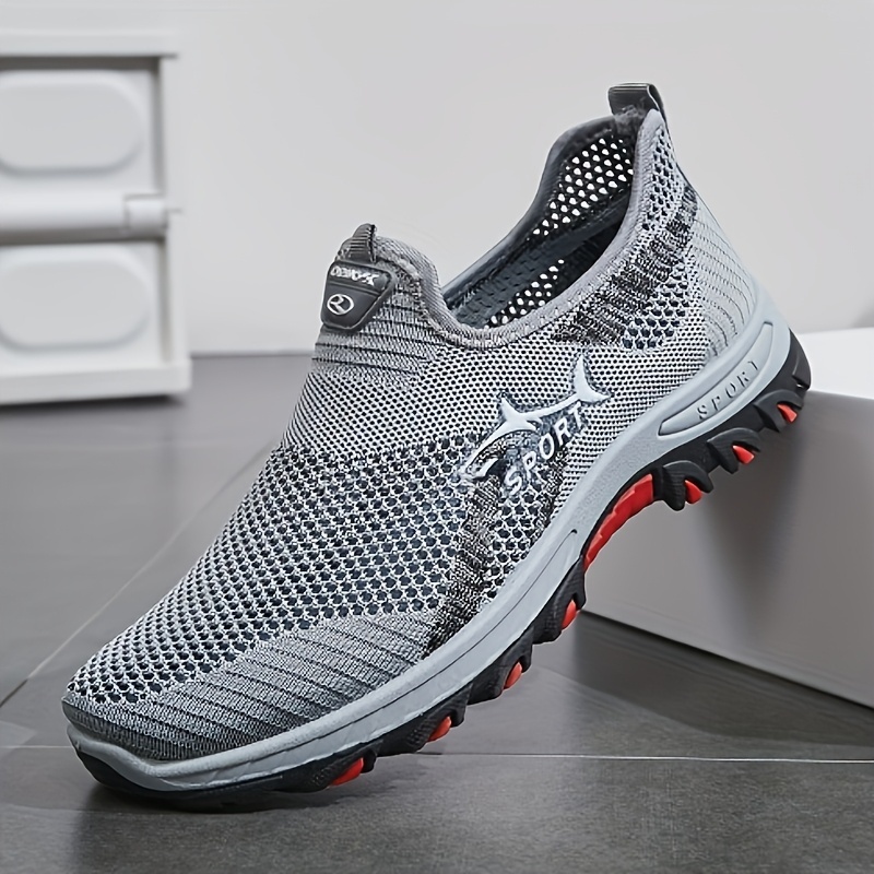 Men's Lightweight Breathable Anti-slip Sneakers for Outdoor Activities