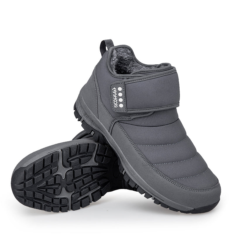 Men’s and Women's Fur-Lined Snow Arch Support Waterproof & Non-Slip Boots