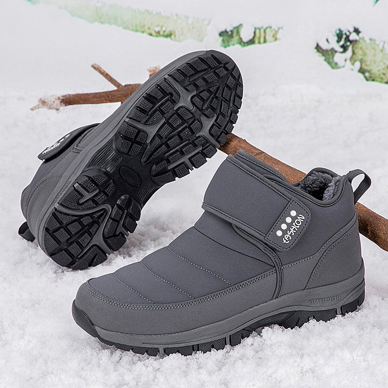 Men’s and Women's Fur-Lined Snow Arch Support Waterproof & Non-Slip Boots