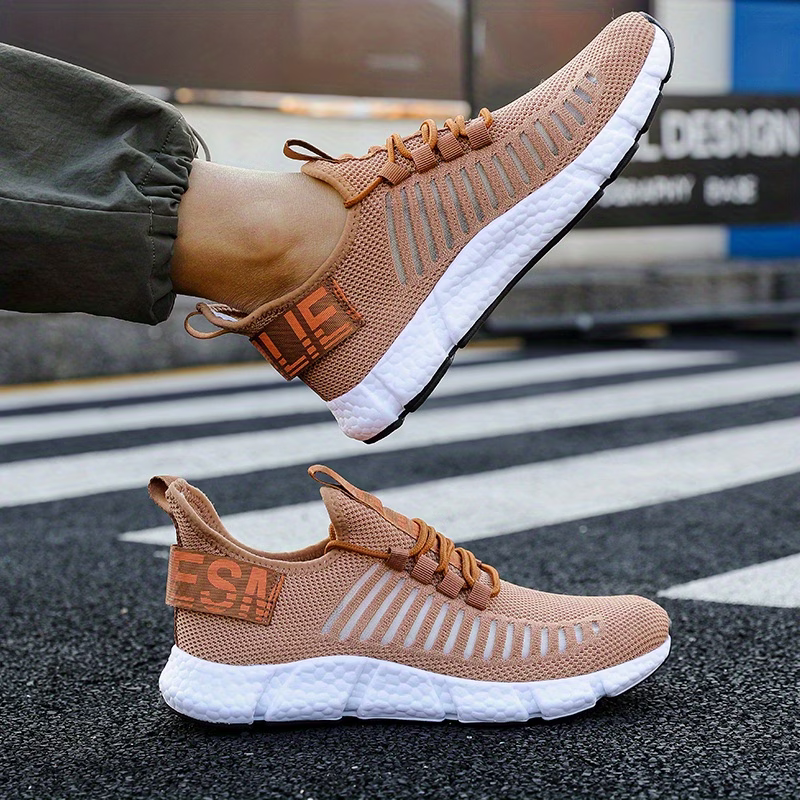 Men's Breathable Fashion Lightweight Sports Shoes Running Shoes Gym Athletic Jogging Walking Sneakers