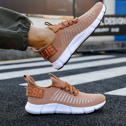 Men's Breathable Fashion Lightweight Sports Shoes Running Shoes Gym Athletic Jogging Walking Sneakers