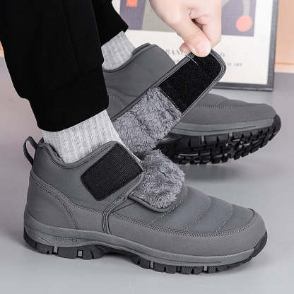Men’s and Women's Fur-Lined Snow Arch Support Waterproof & Non-Slip Boots