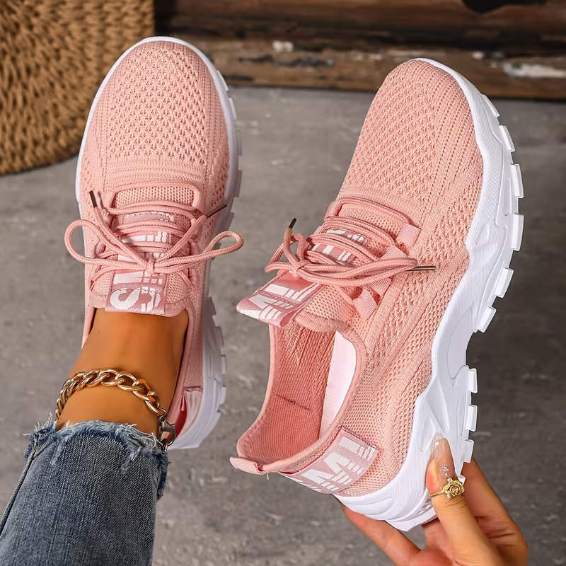 Women's Breathable & Lightweight Cushioned Sole Slip-On Sneakers