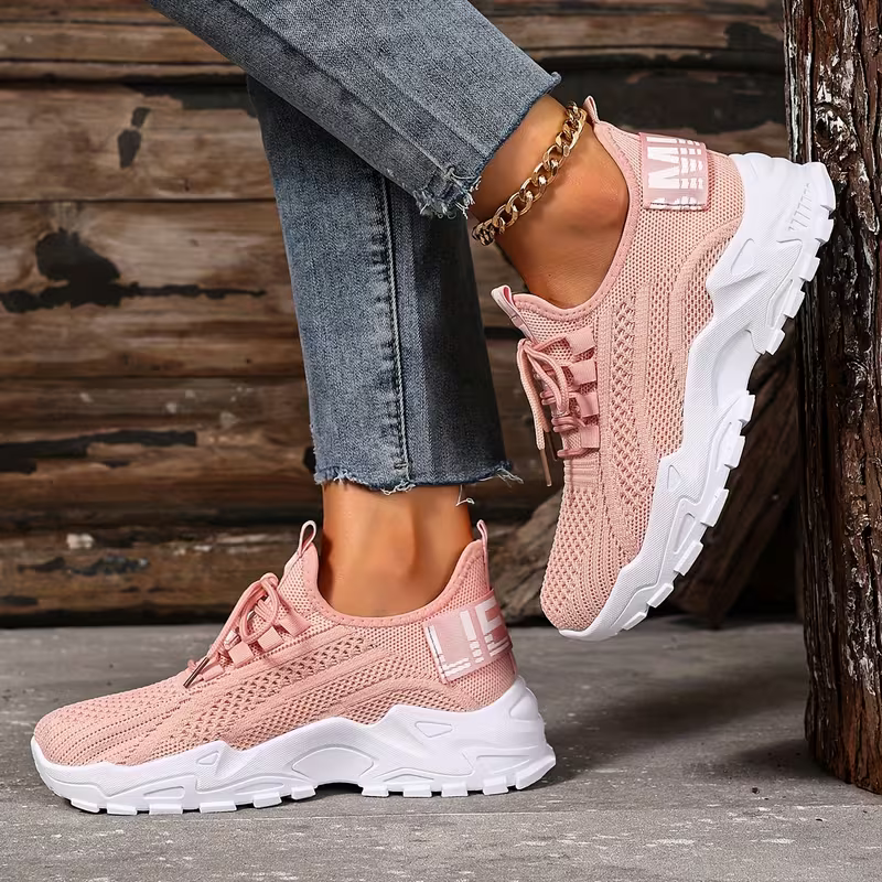 Women's Breathable & Lightweight Cushioned Sole Slip-On Sneakers