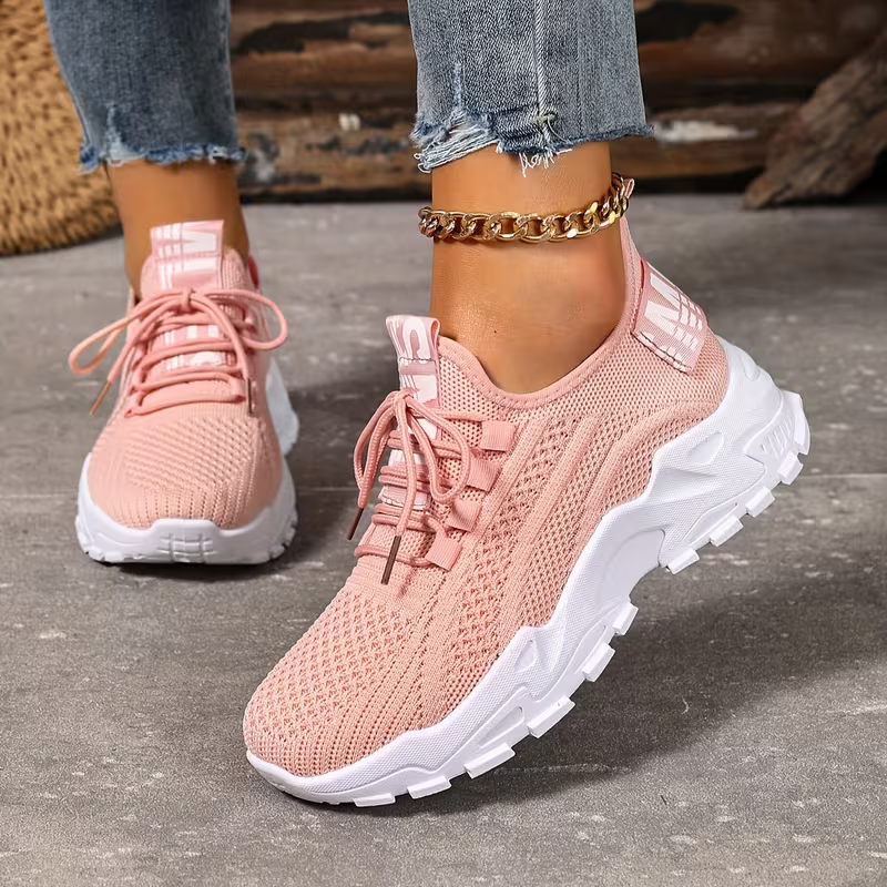 Women's Breathable & Lightweight Cushioned Sole Slip-On Sneakers