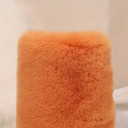 Women's Cozy Fluffy Slip-on Mid-Calf Boots 