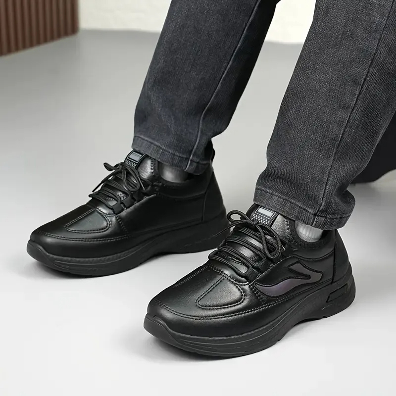 Men's Winter Waterproof Leather Snow Boots - BUY 2 FREE SHIPPING