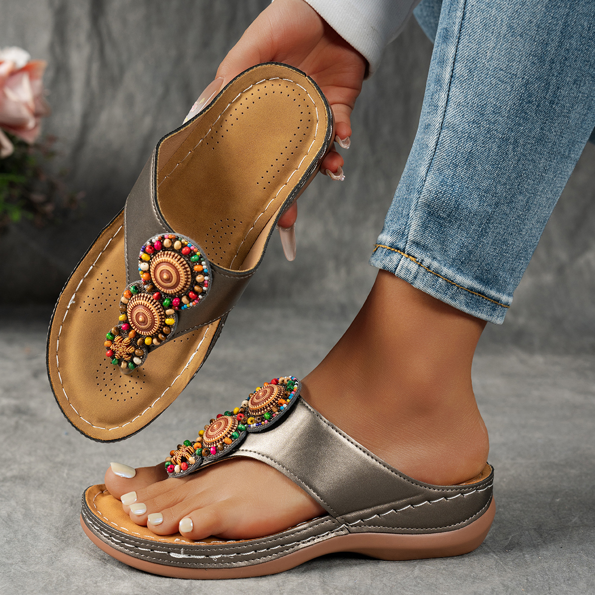 Women's Fashion and Comfortable Exotic Flip-Flop Sandals
