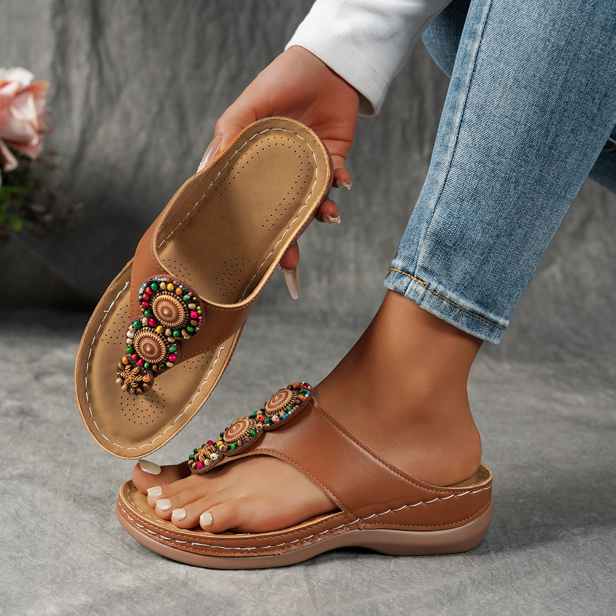 Women's Fashion and Comfortable Exotic Flip-Flop Sandals