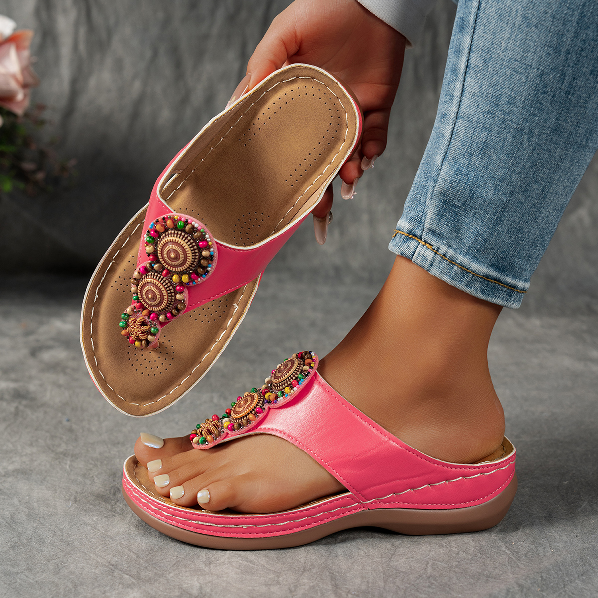 Women's Fashion and Comfortable Exotic Flip-Flop Sandals