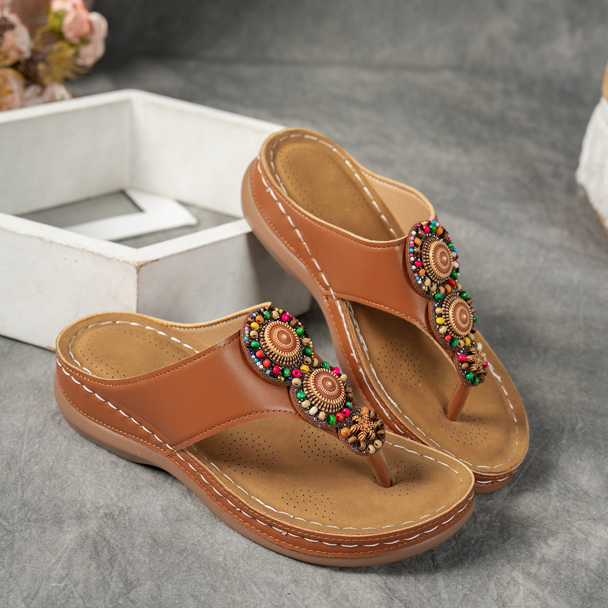 Women's Fashion and Comfortable Exotic Flip-Flop Sandals