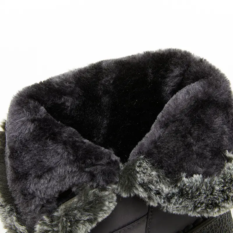 waterproof anti slip winter boots warm plush inner thick sole ankle boots womens snow boots details 24