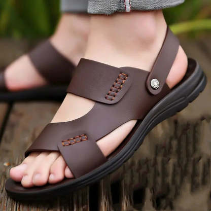 New Style Handmade Leather Beach Sandals for Men 🔥BUY 2 FREE SHIPPING🔥