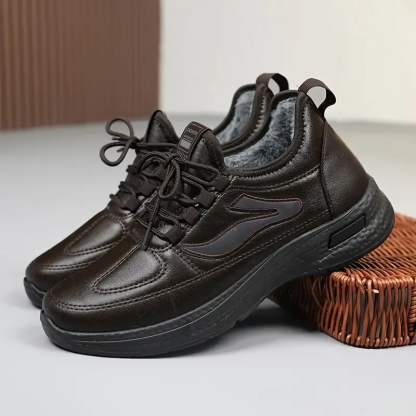 Men's Winter Waterproof Leather Snow Boots - BUY 2 FREE SHIPPING