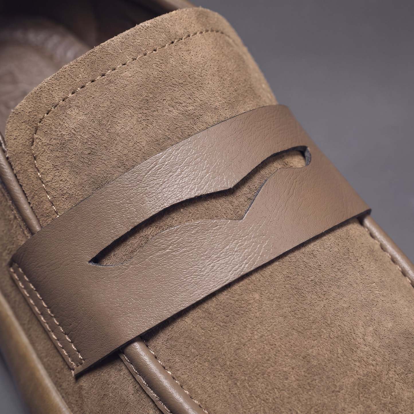 Men's Comfortable Thick Platform Slip‑On Penny Loafers Everyday Shoes