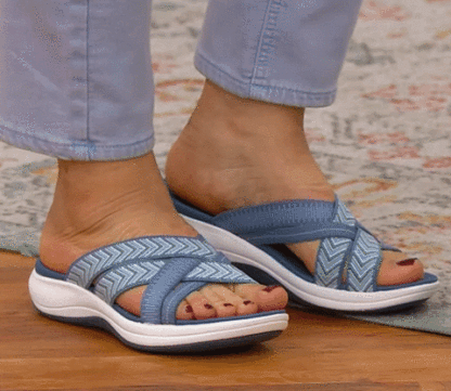 👍Last Day Promotion 70% OFF –🌹 Women's Sport Slide Sandals