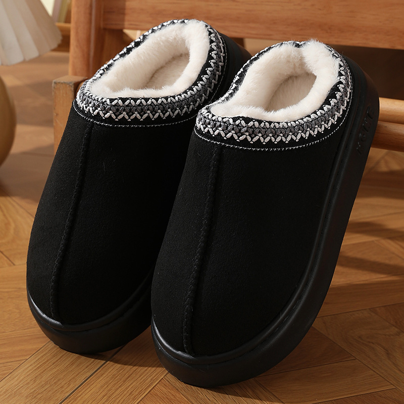 Women's Casual Comfort Warm Lining Anti-Slip Slippers
