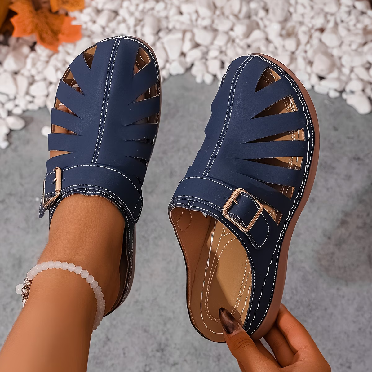 Women's Lightweight & Comfortable Sandals Slip-On Shoes