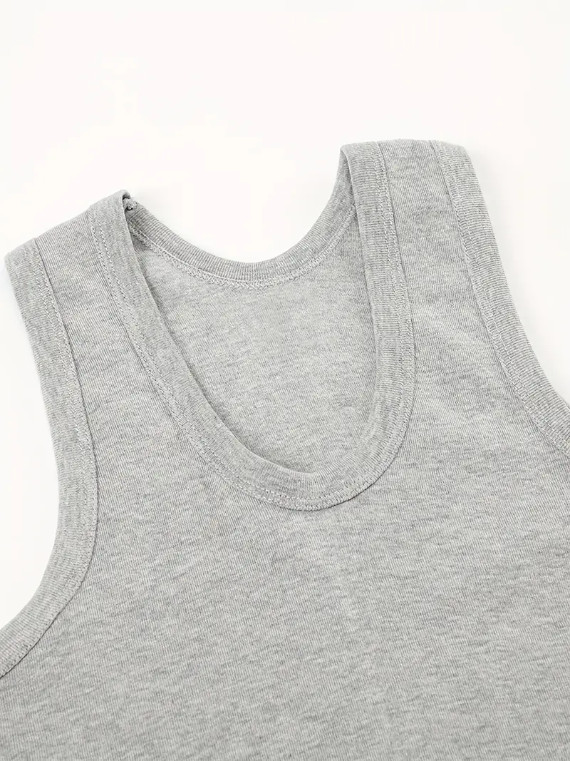 mens cotton casual breathable comfy sleeveless tank tops quick drying sports vest mens summer clothes outfits mens undershirts tops details 1